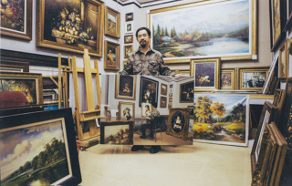 Illustration for article titled What Happens When China’s Copycat Masters Are Hired to Paint Themselves